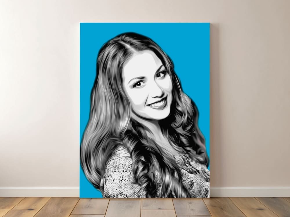 Pop Art Collage Portrait