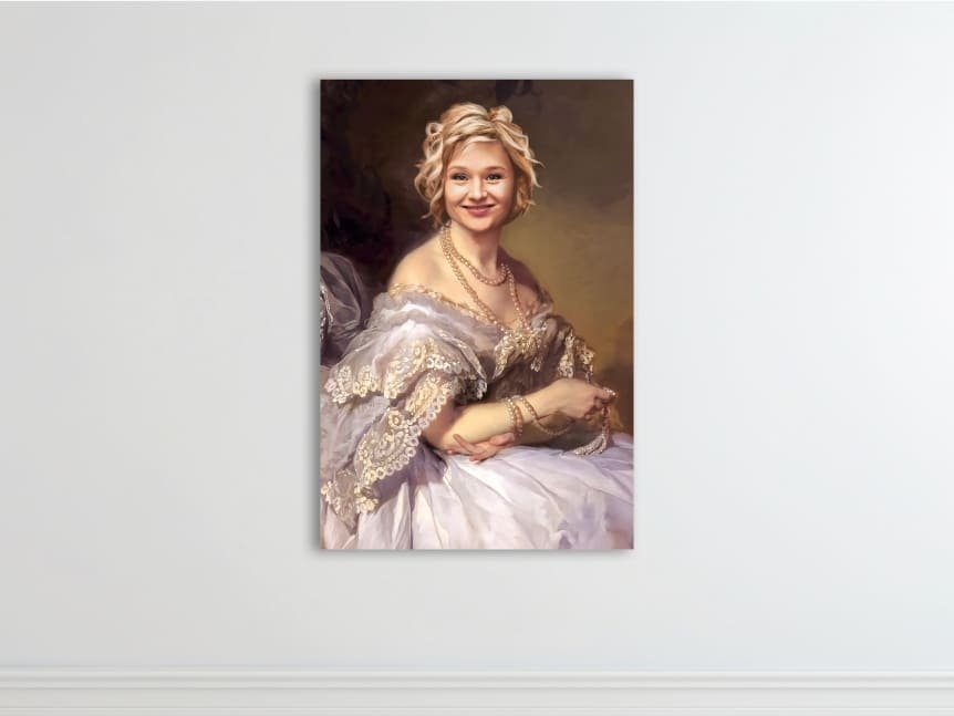 Custom portrait from photo by PrintyMix